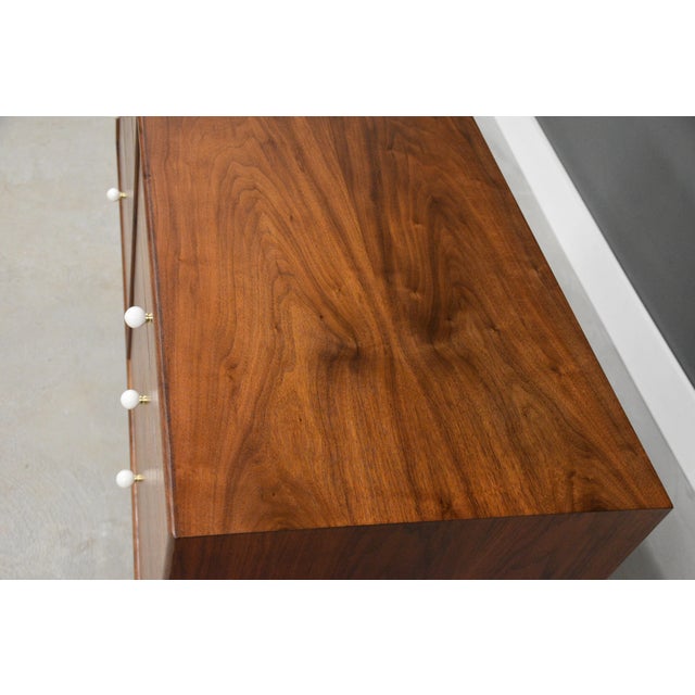1960s 1960s Refinished Kipp Stewart Declaration 52” Dresser for Drexel For Sale - Image 5 of 10