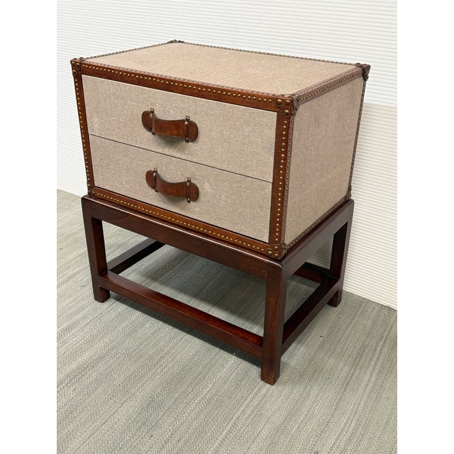 Art Deco Sarreid Ltd. Art Deco Nightstand For Sale - Image 3 of 12