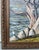 1950s Lydia Cooling Signed Large Framed Seascape Impressionist Original Oil Painting For Sale - Image 10 of 18