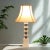 Karl Springer 1970s Stacked Rings of Carrara Marble Table Lamp For Sale - Image 4 of 8