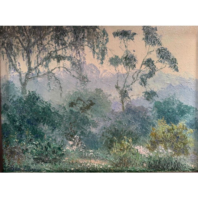 This listing is for a mid-century landscape painting by Ben Carré (1883–1978). Carré was a French art director and...