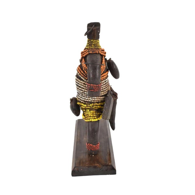 Early 20th Century Namchi Namji Beaded Fertility Doll Cameroon For Sale In Denver - Image 6 of 7