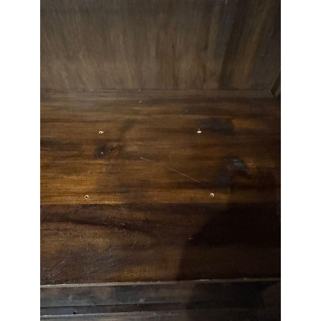 Vintage Indonesian Armoire With Natural Rattan Door Panels, C. 1990s For Sale - Image 14 of 16