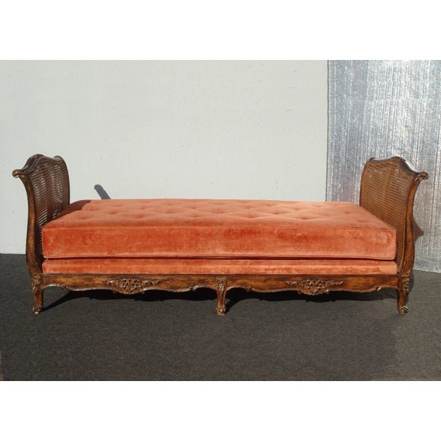 Gorgeous Daybed in Good Vintage Condition. Solid and Firm. There is wear that is usual for its age. Please study the...