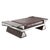 Art Deco "La Ciliegia" Ottoman With Stainless Steel, Burl Walnut, Hand Crafted For Sale - Image 3 of 8