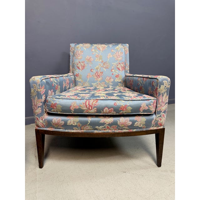 Pair of Walnut Framed Lounge Chairs by Harvey Probber Mid Century, Attributed For Sale - Image 11 of 11