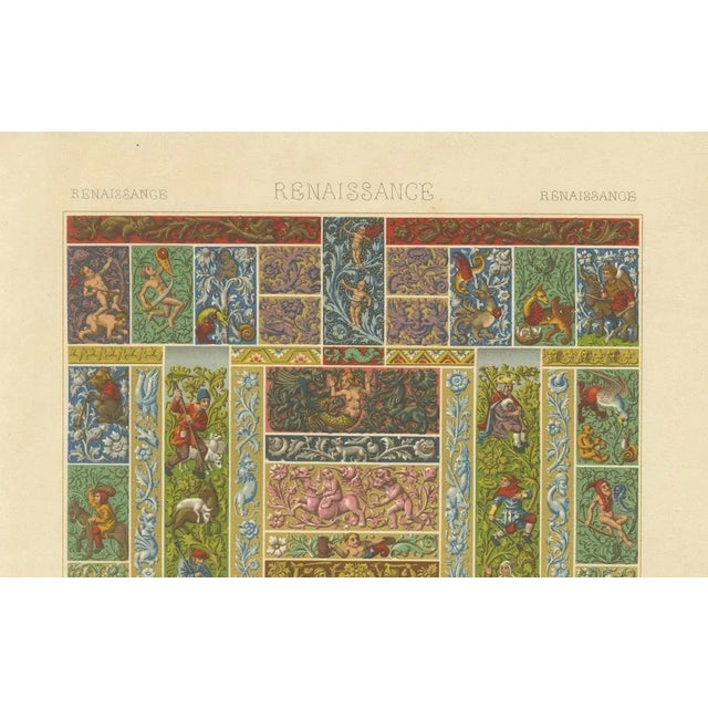 Durin after Albert Racinet, LI of L’Ornement Polychrome, 1869, Paper For Sale - Image 5 of 10