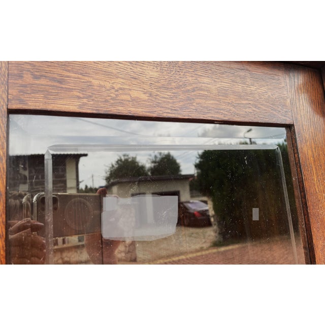 Antique Neo-Renaissance Oak Display Cabinet, 1910 For Sale - Image 18 of 18