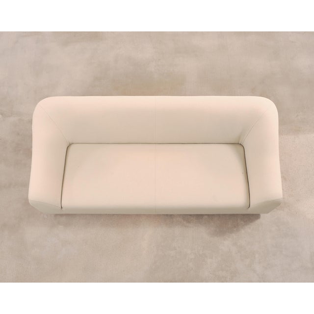 Ligne Roset Eric Jourdan for Ligne Roset Snowdonia Cream Modernist Sofa For Sale - Image 4 of 18