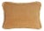 Happy Pillow Camel Velvet with Fringes from Lo Decor For Sale