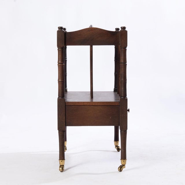 Mid 20th Century Matched Pair of Canterbury With Drawers For Sale - Image 6 of 12
