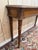 Louis XVI Style Varnished Carved Wood Console Table, 1950s For Sale - Image 3 of 8