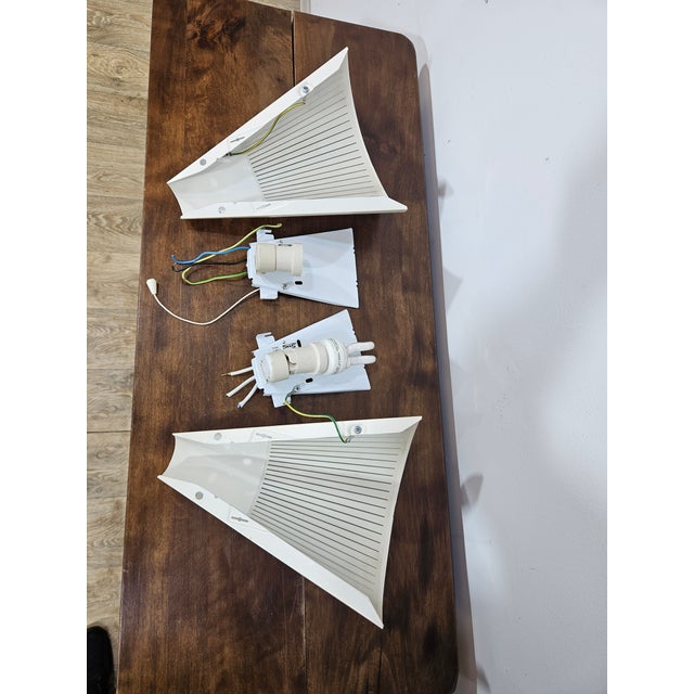 White Vintage Klyka V9810 Wall Lamps from Ikea, 1980s, Set of 2 For Sale - Image 8 of 14