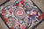 An early 20th-century American hooked small square rug