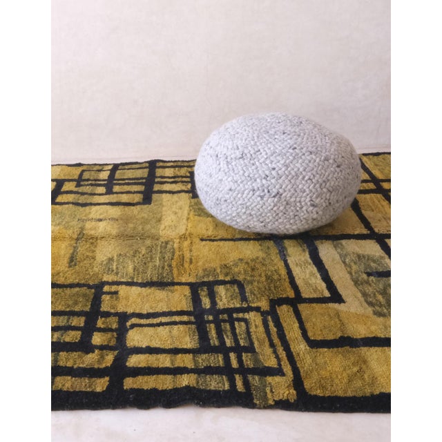 2020s Moroccan Luxury Beni MRirt Rug - 10.3 X 6.7 Ft For Sale - Image 5 of 8