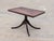 Mid 20th Century Mid 20th Century Georgian Mahogany Rectangular Pedestal Cocktail Table With Raised Edge For Sale - Image 5 of 11