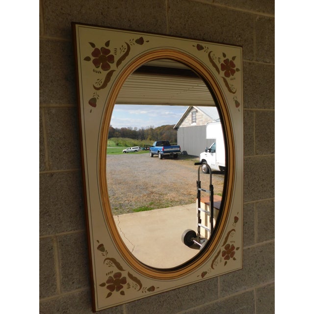 Ethan Allen American Traditional Console Chest & Mirror 149216 Chairish