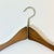 Mid-Century Boho Chic Folding Travel Wood Hanger With Lint Brushes. For Sale - Image 4 of 14