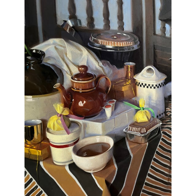 Contemporary Contemporary Realism Painting by Janet Monafo For Sale - Image 3 of 13