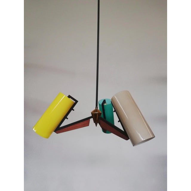Mid-Century Italian Chandelier For Sale - Image 13 of 13
