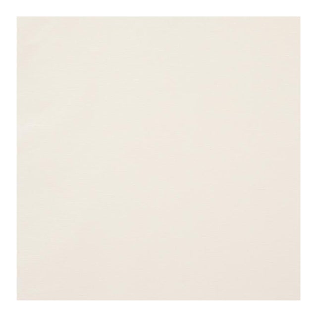 Sample - Schumacher Legere Ground Fabric in Ivory For Sale