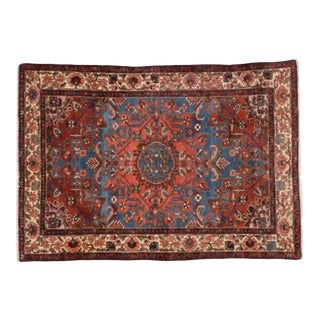 1960s Tafresh Rug, 4'7" X 6'6" For Sale