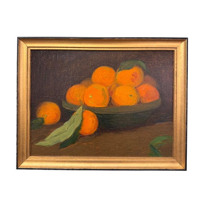 Oil Painting of Clementines For Sale
