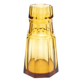 Art Deco Vase from Moser, Former Czechoslovakia, 1930s For Sale