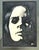 Ivory Vintage Monumental Original Oil Portrait on Canvas For Sale - Image 8 of 12