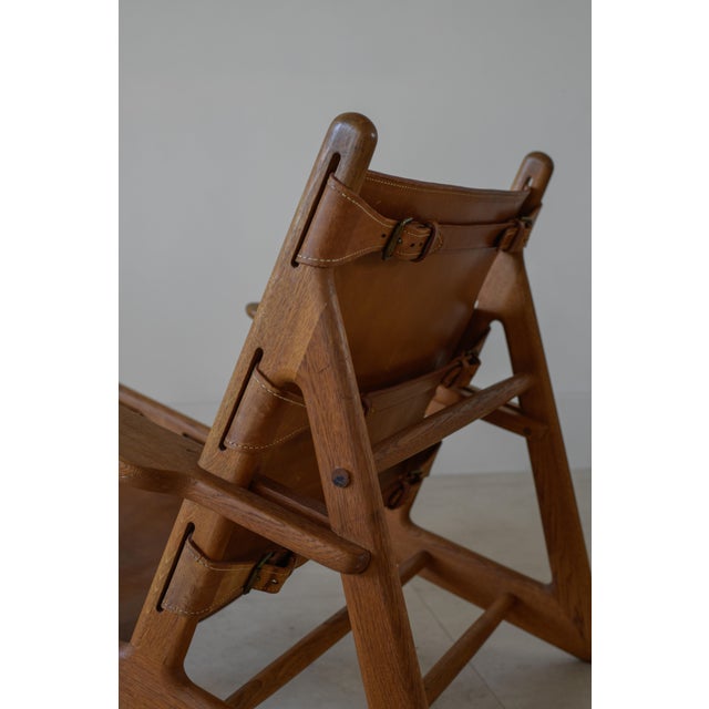 1950 Attributed to Borge Mogensen Hunting Chair for Frederica, Denmark For Sale - Image 11 of 13