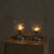 Petite Italian Chrome + Murano Glass Table Lamp, 1950s - 2 Available For Sale In Chicago - Image 6 of 12