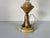 Hollywood Regency Vintage Italian Carved Alabaster Table Lamp For Sale - Image 3 of 13