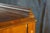 Antique Sheraton Style Book Matched Walnut Four Drawer Tallboy Dresser 49" For Sale - Image 16 of 17