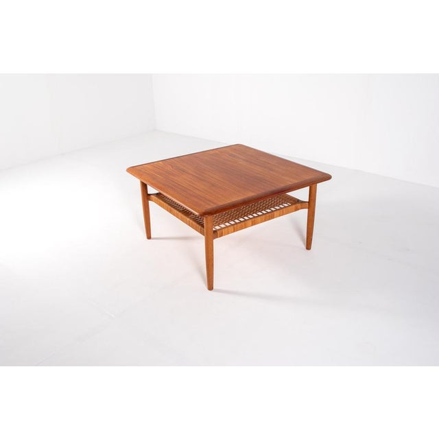 Mid-Century Square Coffee Table by Kurt Østervig for Jason Møbler, Denmark, 1960s For Sale - Image 15 of 15