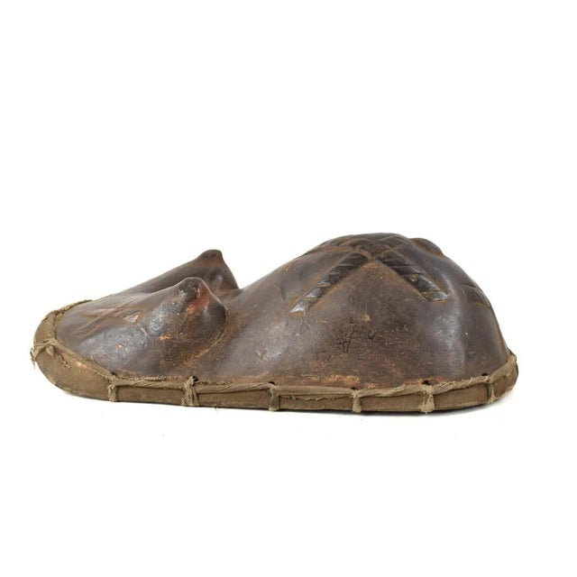 Early 20th Century Early 20th Century Makonde Miniature Pregnant Belly Mask Tanzania For Sale - Image 5 of 7