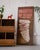 Brown Antique Hand-Painted Buy the Carton Sign For Sale - Image 8 of 8