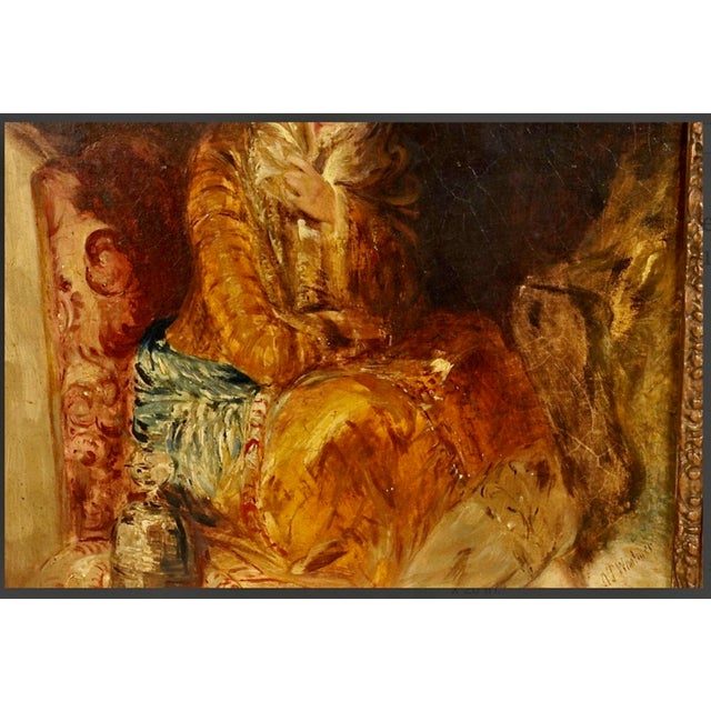 English Alfred Joseph Woolmer, 1805-1892, Portrait of a Young Girl For Sale - Image 3 of 9