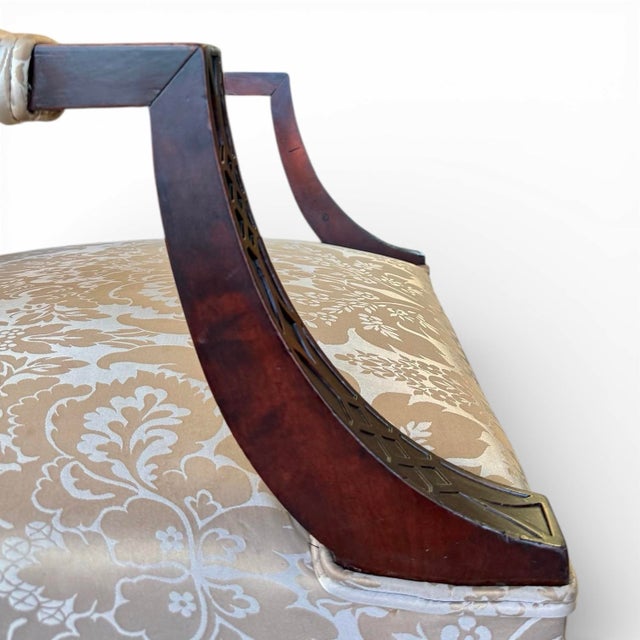 19th Century George III Style Gainsborough Lounge Chair For Sale - Image 9 of 9