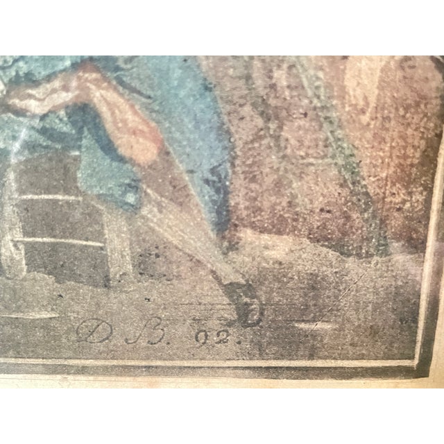 Louis-Philippe Debucourt, The Public Promenade, 1790s, Etching, Framed For Sale - Image 18 of 18