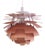PH Artichoke Lamp in Brushed Copper by Poul Henningsen for Louis Poulsen, 1980s For Sale
