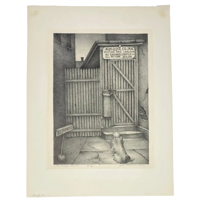 1930s 1930s Elle Fillmore Lilie Faithful Friend Dog Lithograph For Sale - Image 5 of 5