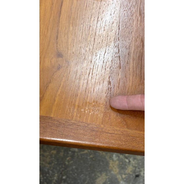 Danish Teak Drawleaf Dining Set For Sale - Image 16 of 16