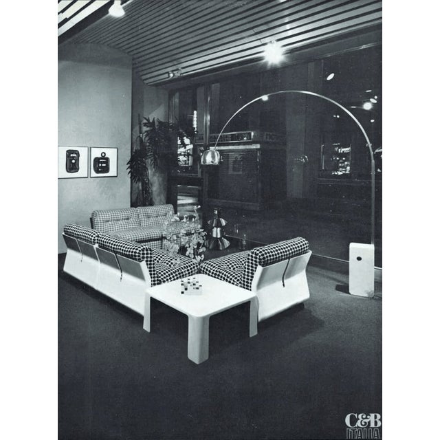 Gray Italian Amanta Chairs, Mario Bellini, 1960s For Sale - Image 8 of 10
