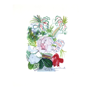 1965 Raoul Dufy Lithograph 6 – Fleurs