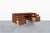 1960s Mid-Century Modern Walnut Executive Desk Styled After Florence Knoll, 1960s For Sale - Image 5 of 14