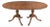 Davis Cabinet Cumberland Valley Queen Anne Walnut Double Pedestal Dining Table For Sale