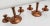 Mid 20th Century Rustic Copper Candle Holders - A Pair For Sale - Image 5 of 8