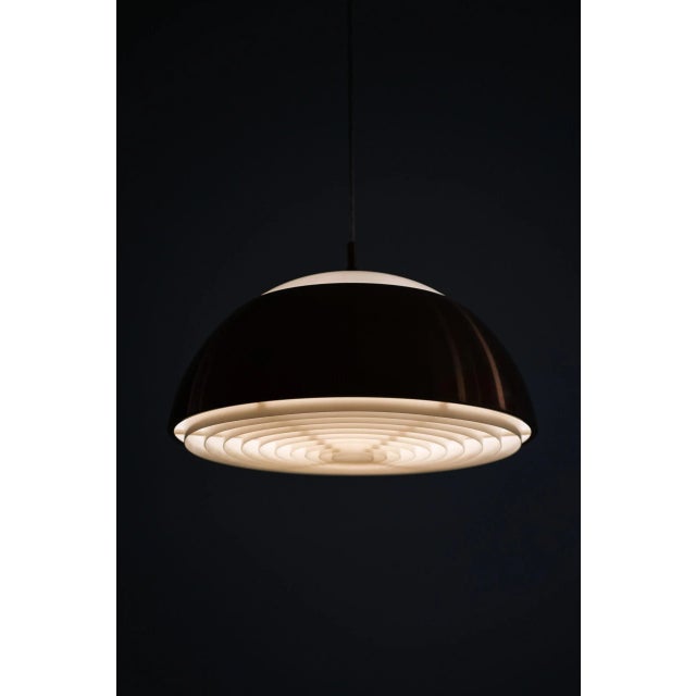 Metal Ceiling Lamp, Sweden, 1960s For Sale - Image 7 of 8