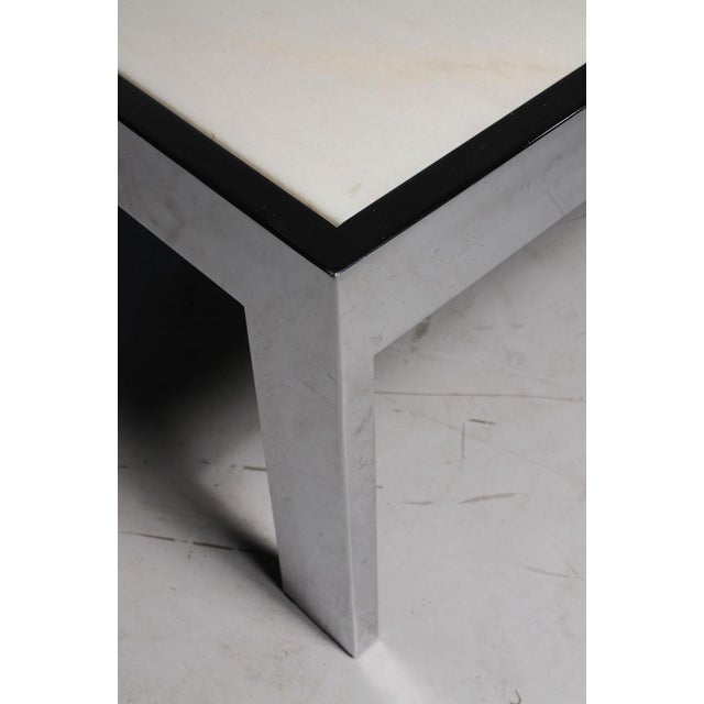 Design Institute of America (DIA) Marble Coffee Table For Sale - Image 9 of 12