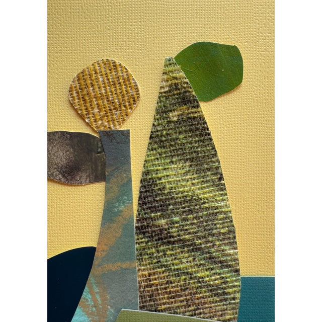 2020s "Superbloom 1" Original Mixed-Media Collage on Paper by Zac Woodiel For Sale - Image 5 of 8
